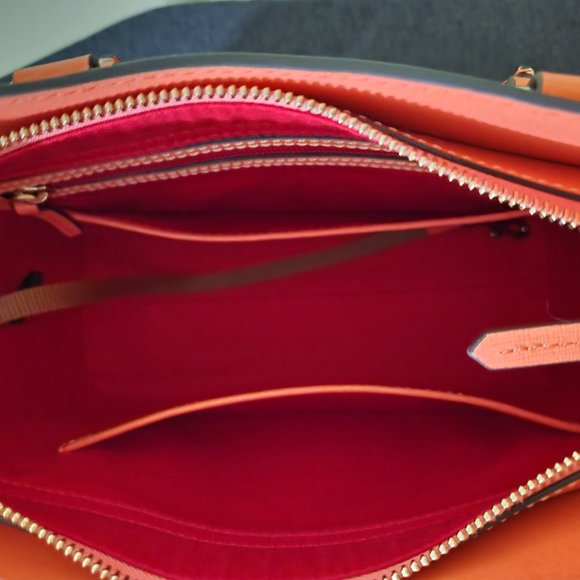 Dooney & Bourke Saffiano Top Handle Tote Bag - Picture 4 of 10